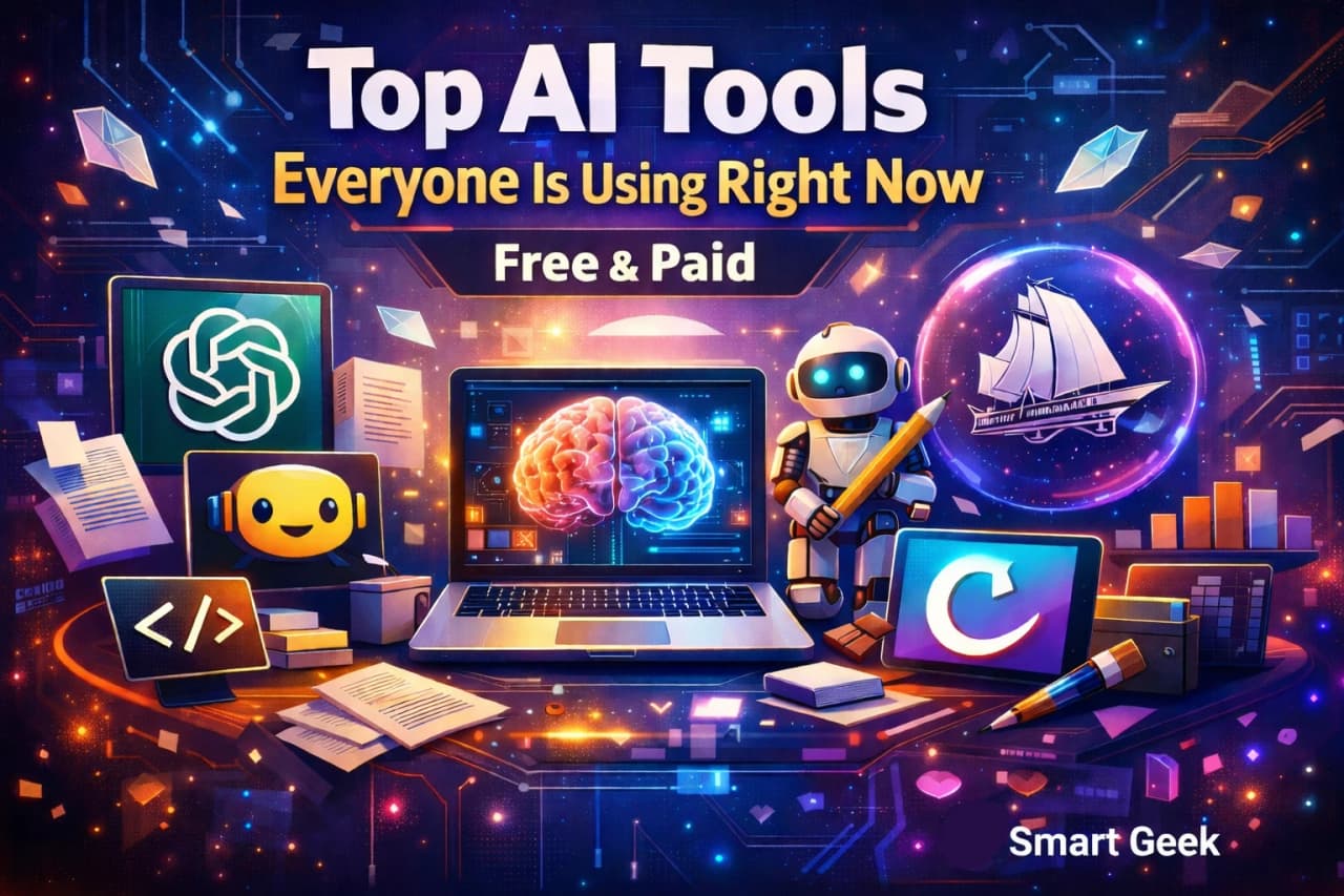 Top AI Tools Everyone Is Using Right Now (Free & Paid)