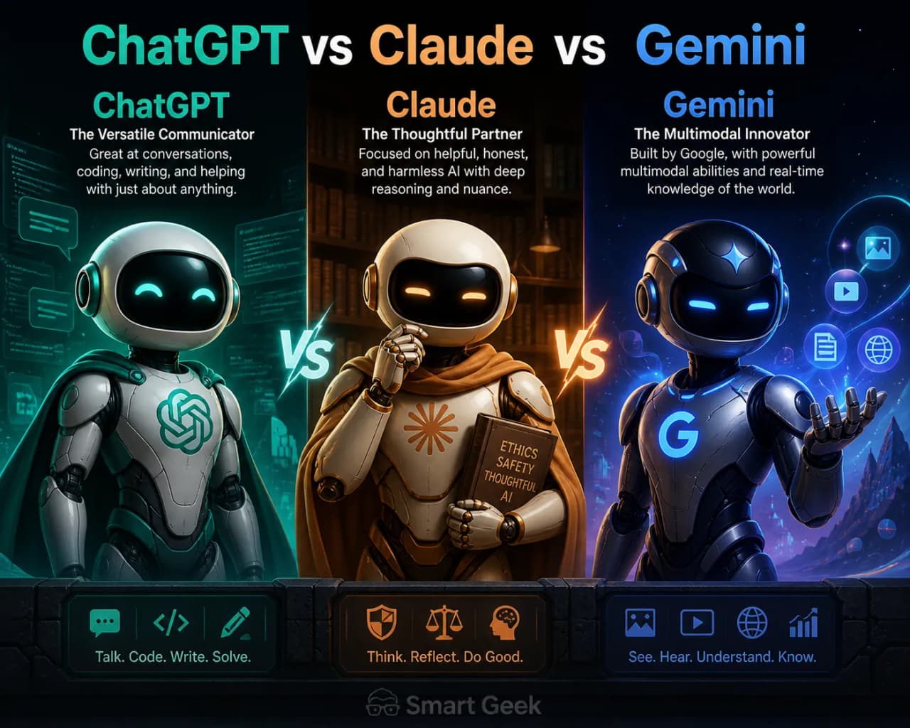 ChatGPT vs Claude vs Gemini: Which AI is Best in 2026